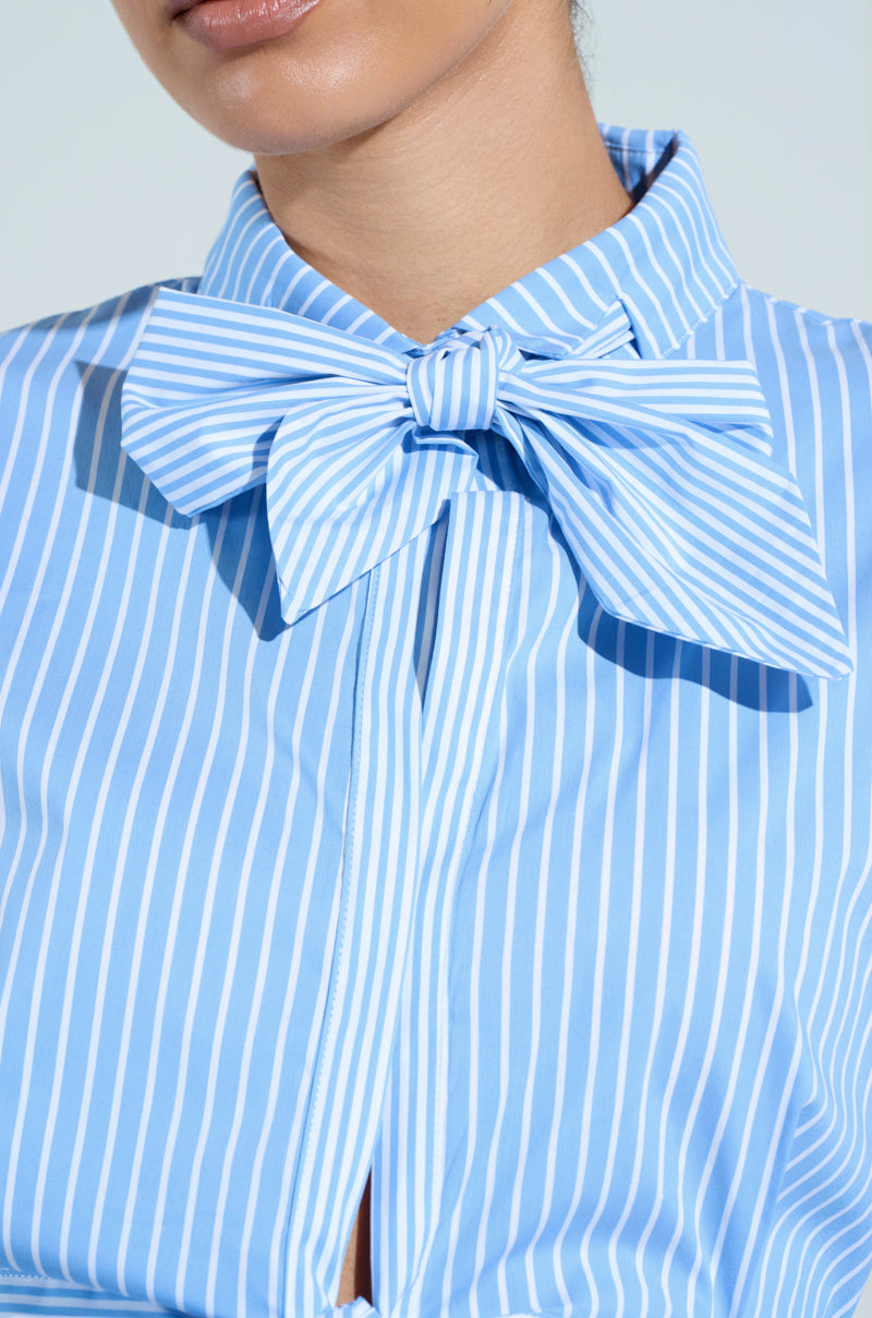 CLEAR AS THE SKY BLOUSE