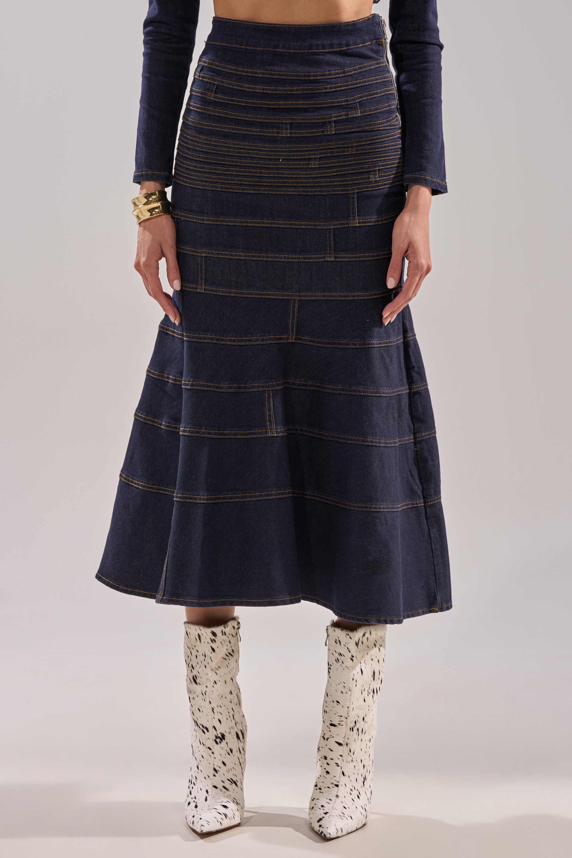 ALL ABOUT THAT DENIM MAXI SKIRT