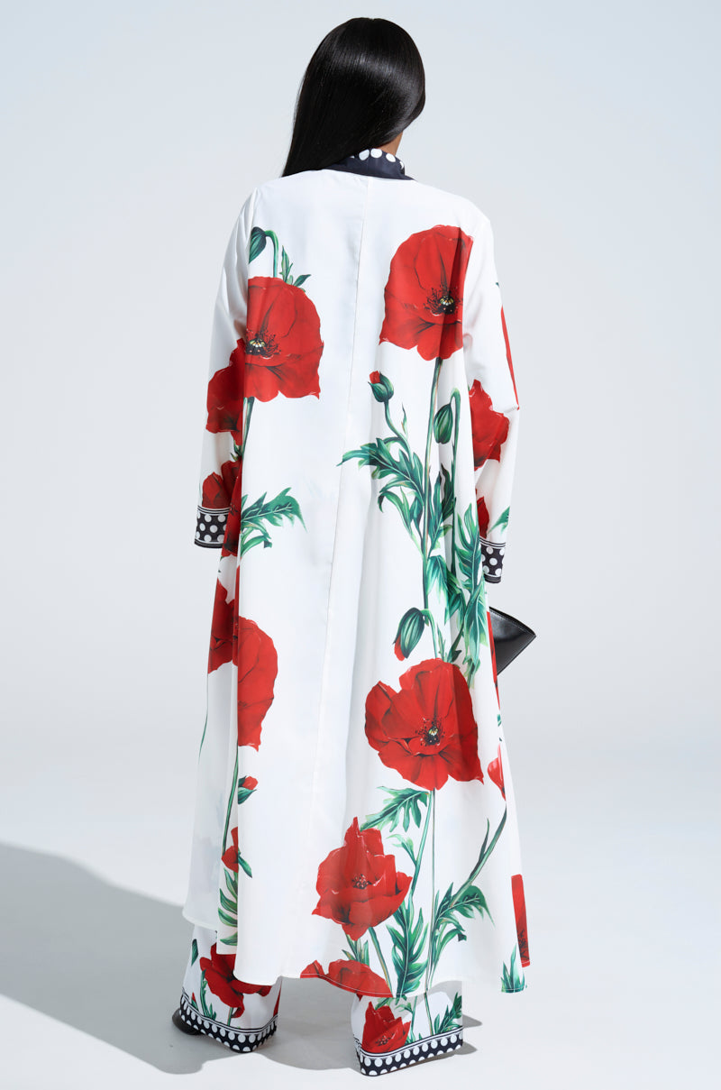 BELLADONNA CHIFFON DUSTER