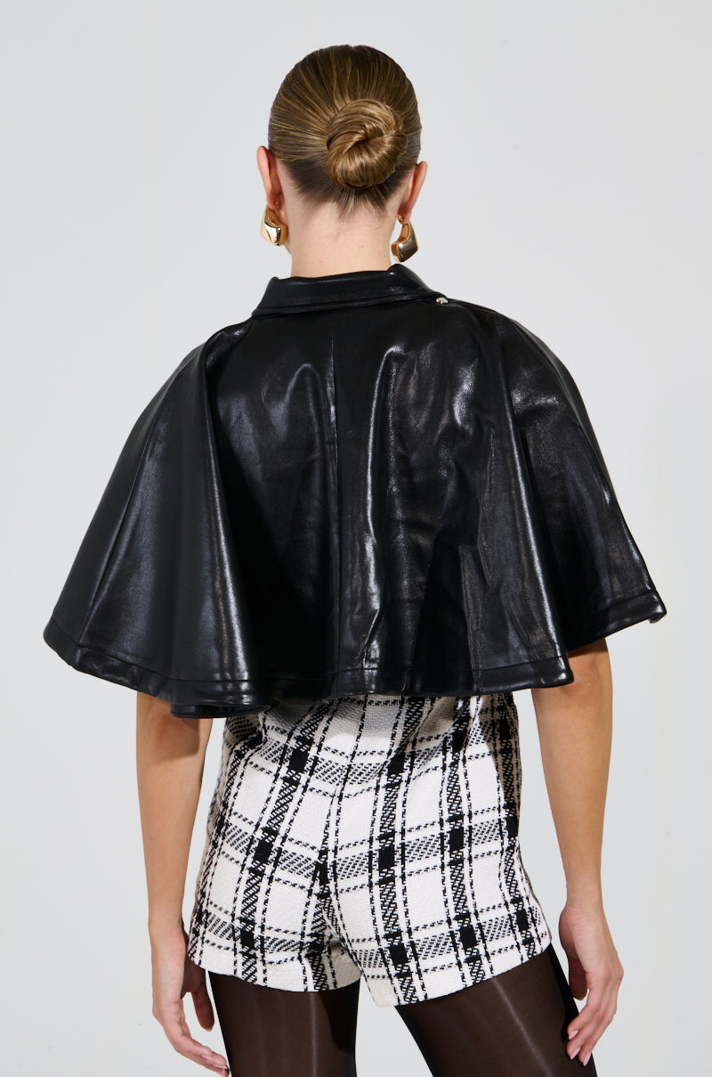 LOUIE DOUBLE LAYER CAPE