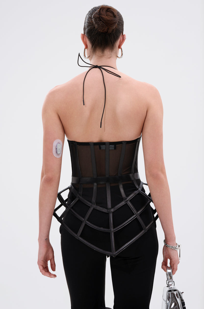 ALL THE DRAMA CUT OUT CORSET