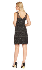 Adrianna Papell - Short Embellished Sheath Dress AP1E203952SC