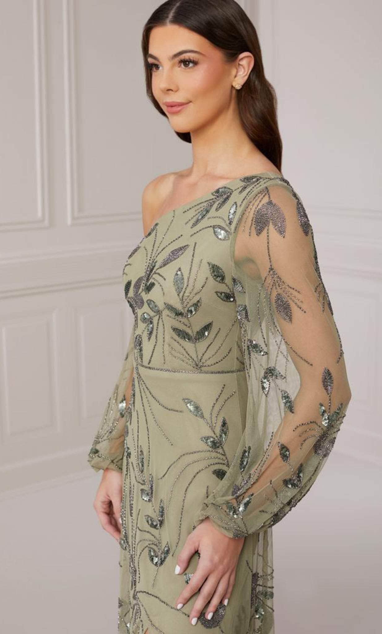Adrianna Papell Platinum 40416 - Full Length Dress