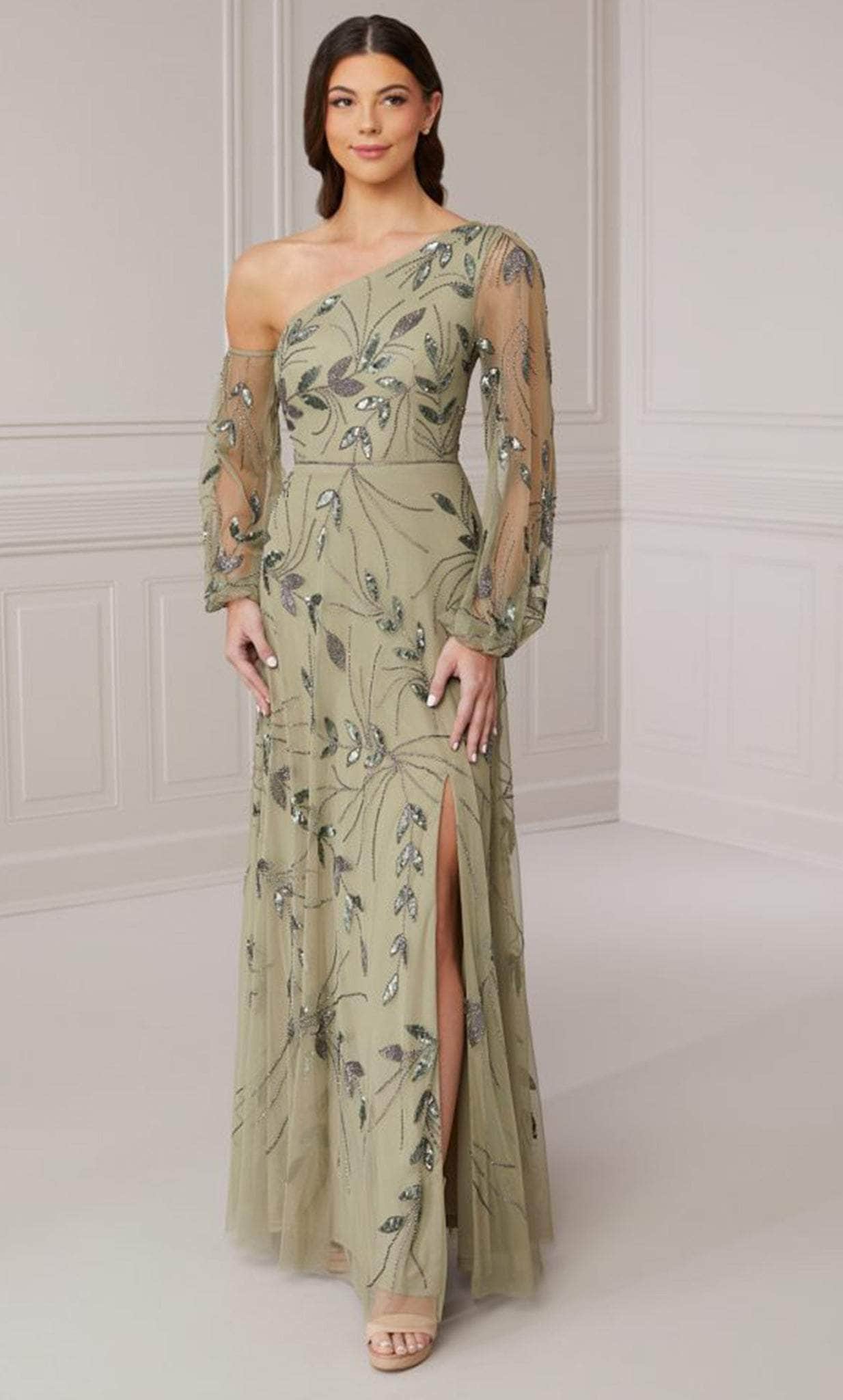 Adrianna Papell Platinum 40416 - One Shoulder Dress