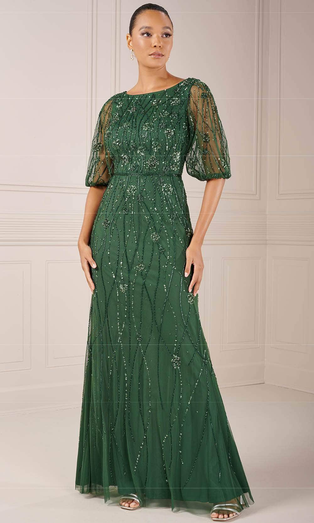 Adrianna Papell Platinum 40443 - Long Evening Dress