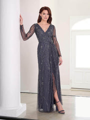 Adrianna Papell 40454 - Long Sleeve Formal Dress