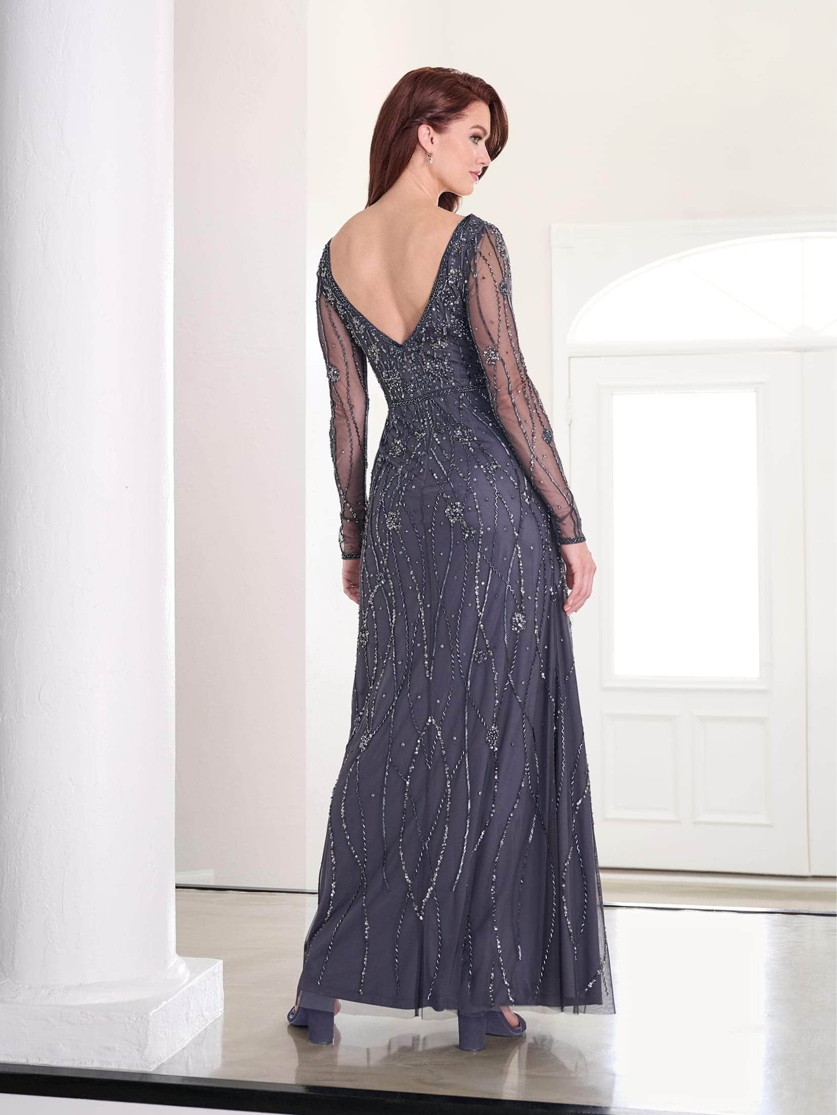 Adrianna Papell 40454 - Long Sleeve Formal Dress