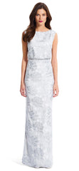 Adrianna Papell - 81917490 Cap Sleeve Blouson Evening Dress