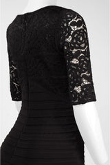 Adrianna Papell - 14249310SC Lace V-Neck Sheath Dress