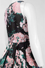 Adrianna Papell - V Neck Floral Printed Short Dress 41911890SC
