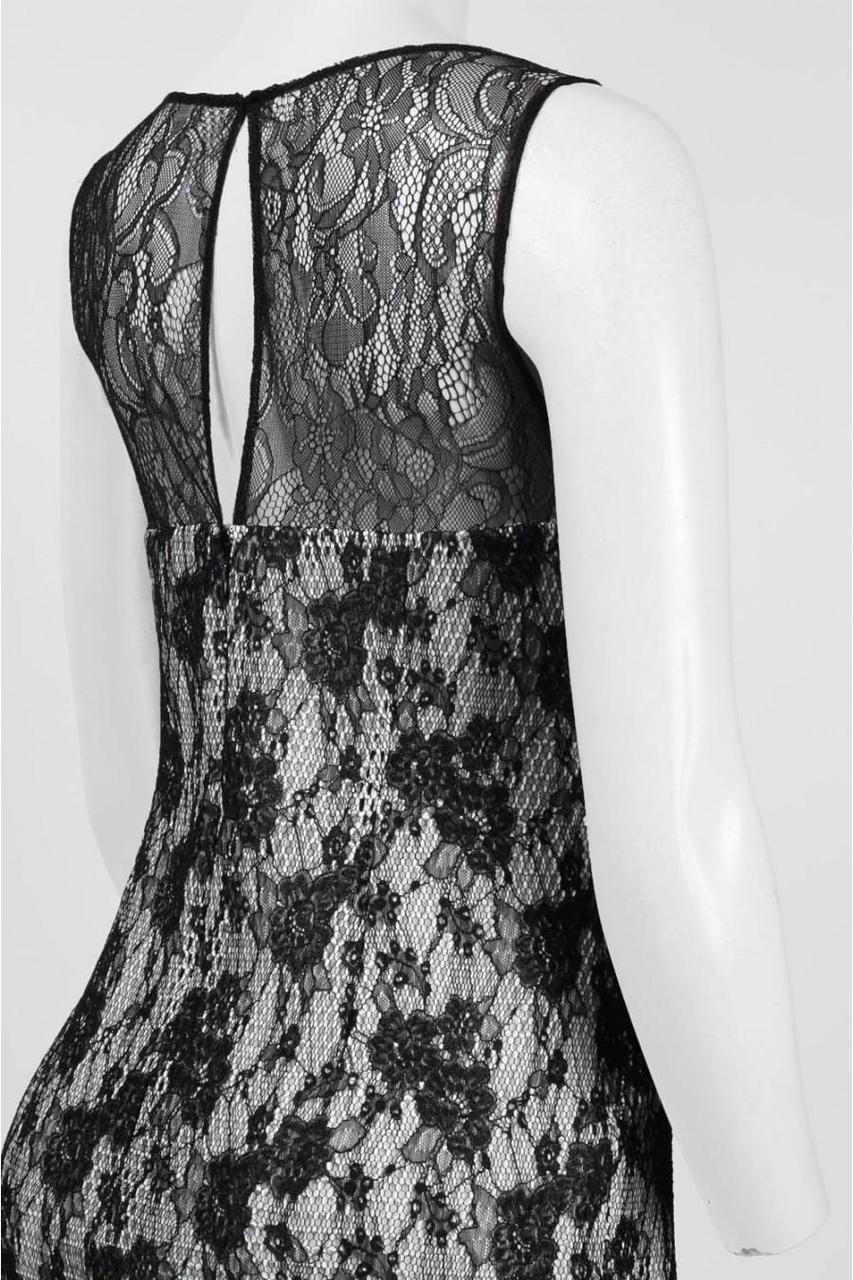 Adrianna Papell - 41929320SC Lace Knee Length Sheath Dress