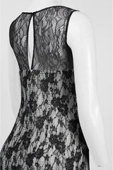 Adrianna Papell - 41929320SC Lace Knee Length Sheath Dress