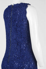 Adrianna Papell - Lace Scalloped Sheath Dress 41929990SC