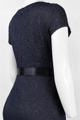Adrianna Papell - 81913410SC Floral Brocatelle Sheath Dress