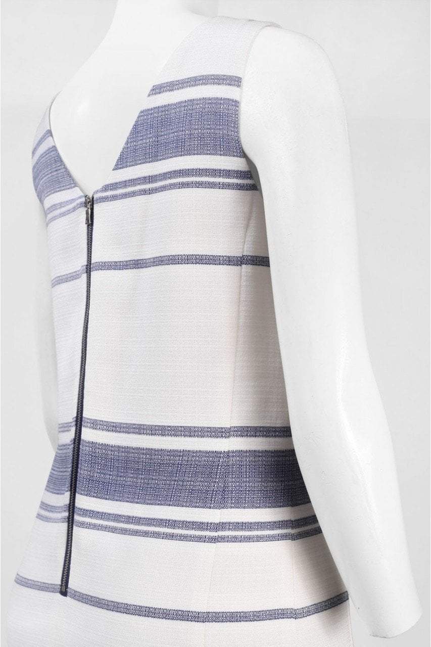 Adrianna Papell - Sleeveless Stripe Short Dress 16PD11220SC