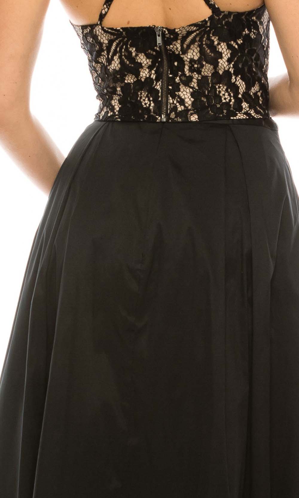 Adrianna Papell - MN2E200991SC Two-Piece Floral Lace A-Line Dress