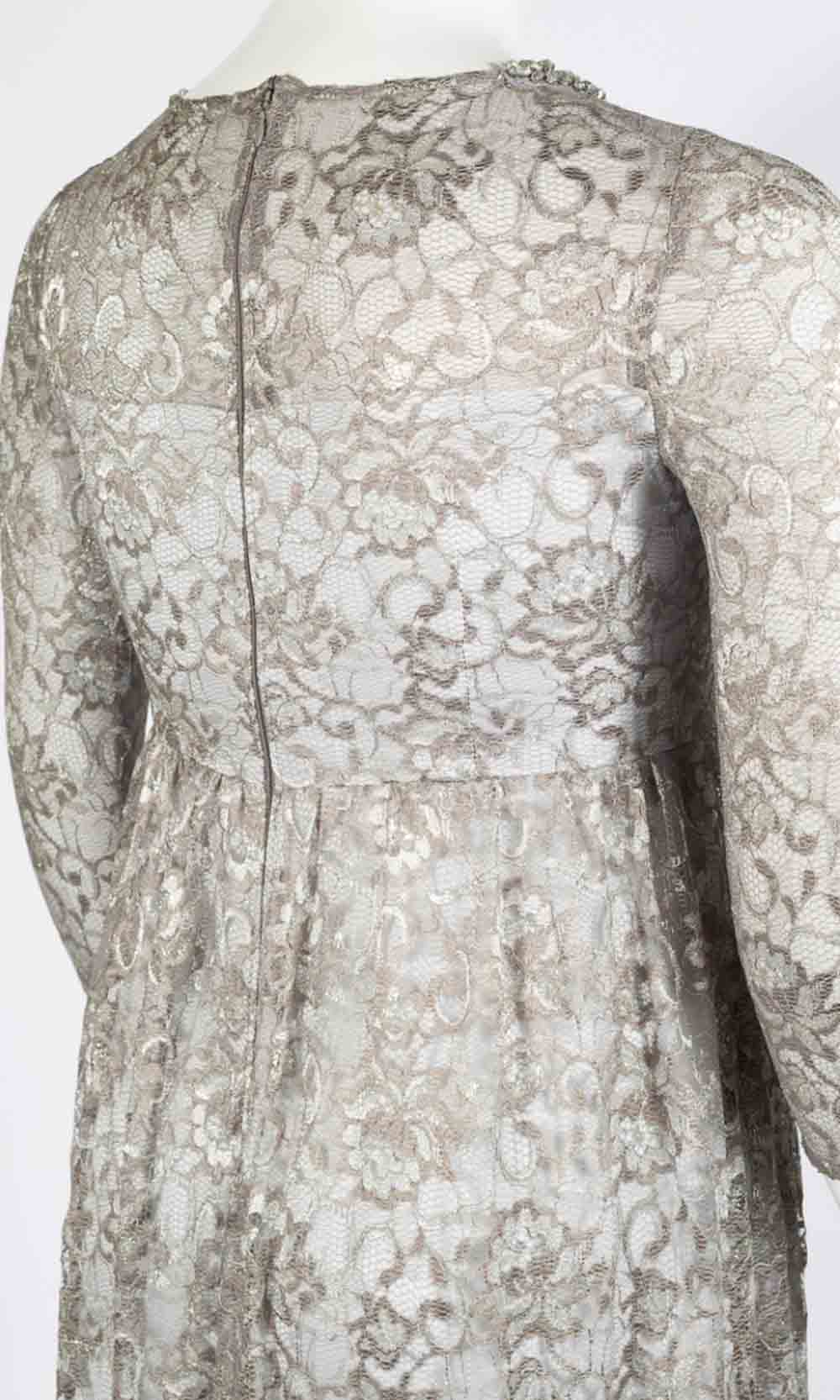 Adrianna Papell - AP1E203486SC Crystal Embellished A-Line Dress