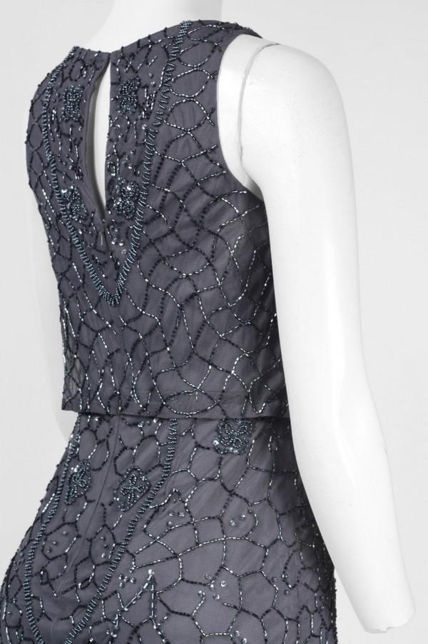 Aidan Mattox - 54468710SC Sleeveless Glitter Long Dress