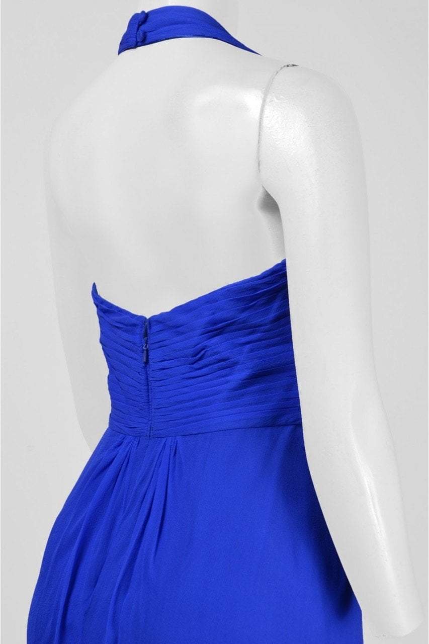 Aidan Mattox - 54469500 - Crisscross Ruche-Ornate Sheath Dress