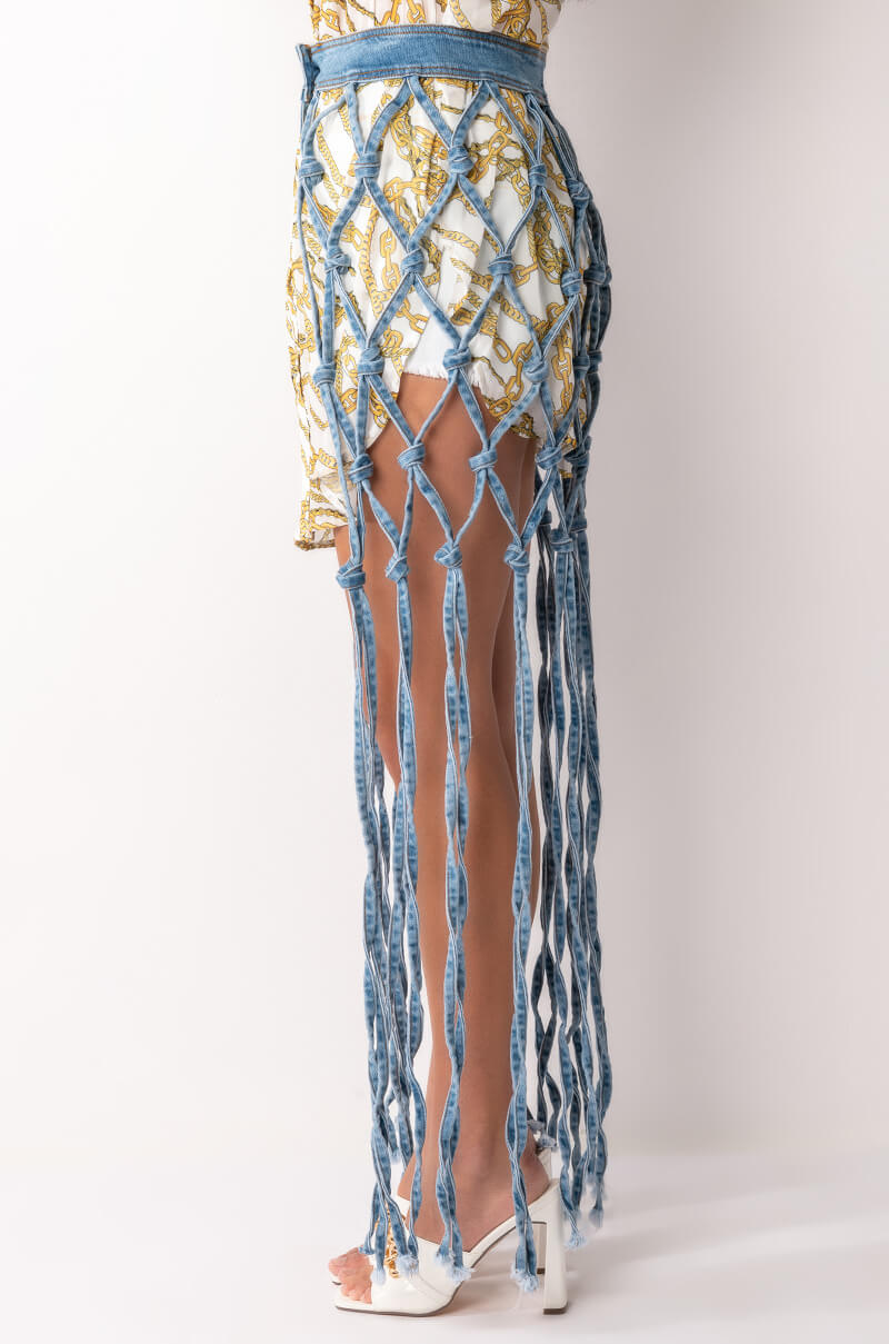 ALICIA DENIM MAXI SKIRT
