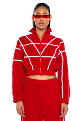 AZALEA WANG TRACK BOMBER