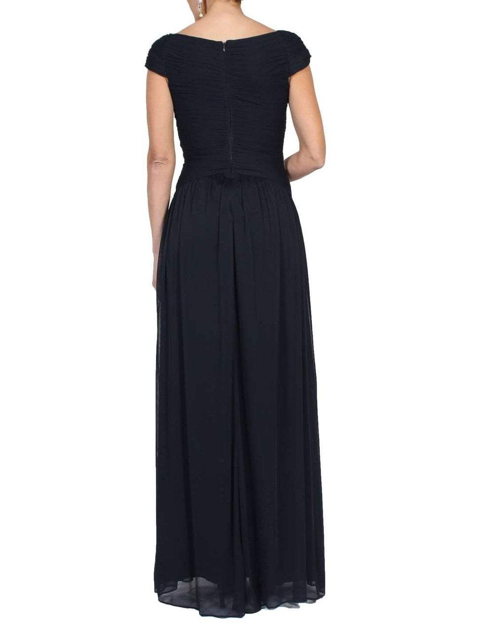 Adrianna Papell - Embellished Bodice A-line Dress 09G879300SC