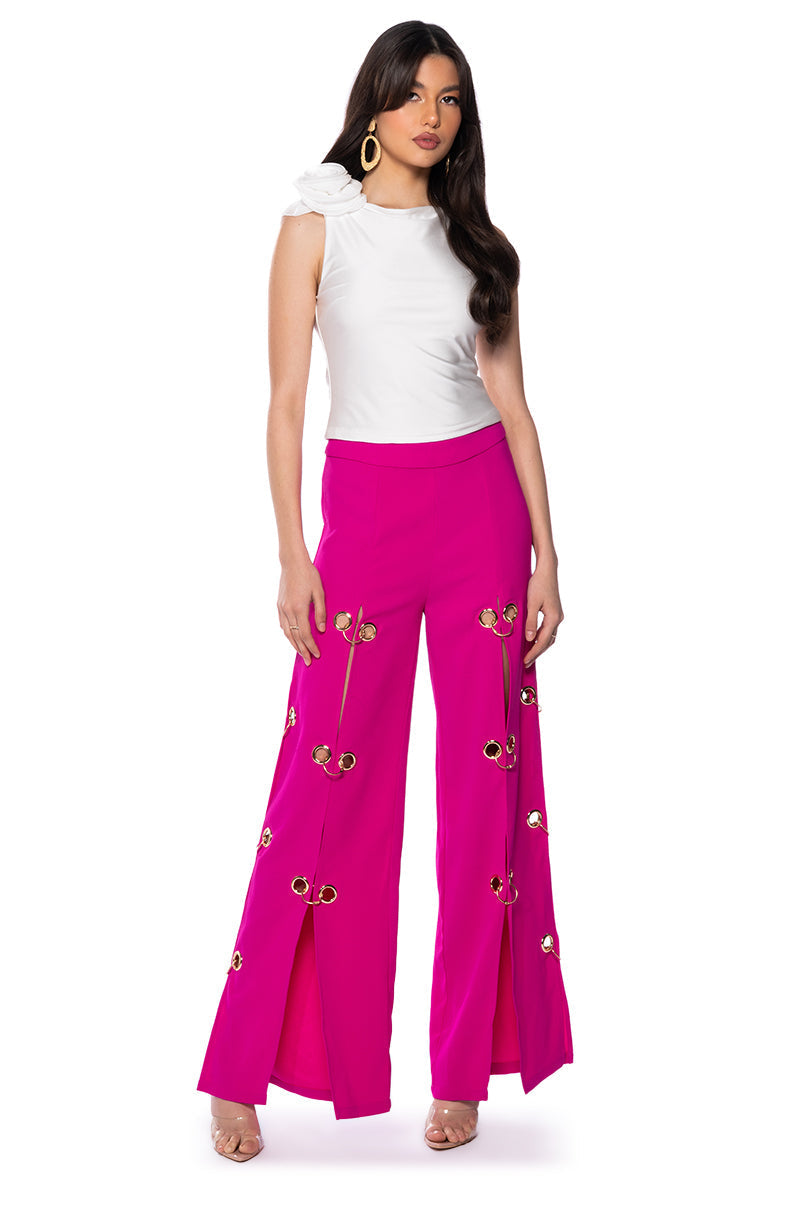 JENNY GROMMET TROUSERS