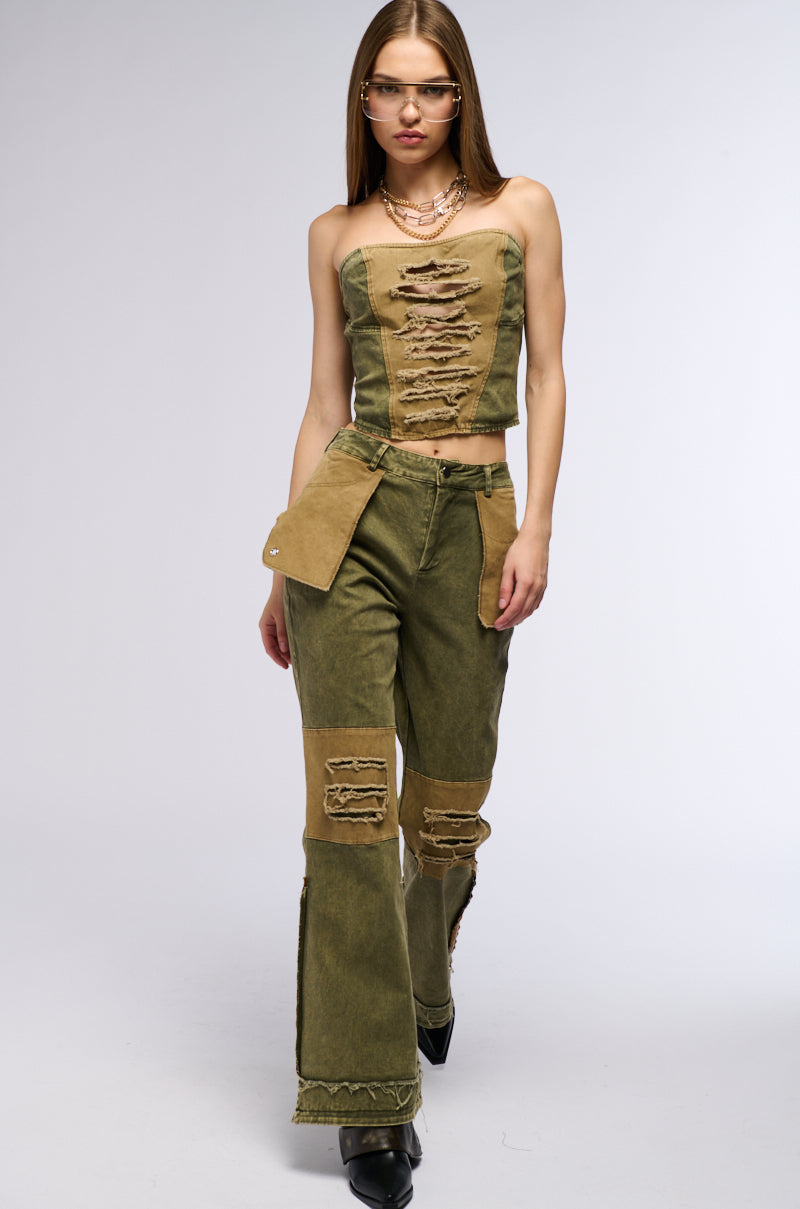 KILL THE LIGHTS FLARE DENIM PANT