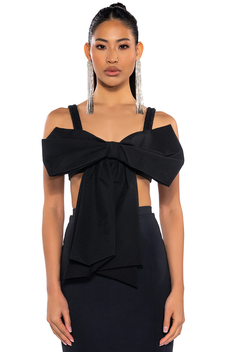 KYLE BOW DETAIL BRALETTE