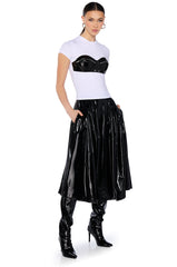 LATEX BODY SHORT SLEEVE TSHIRT