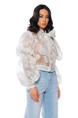 LOOKING LIKE THIS SHEER BLOUSE
