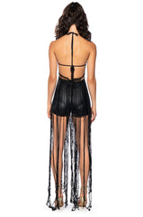 MARLEY ULTRA LONG FRINGE BLOUSE