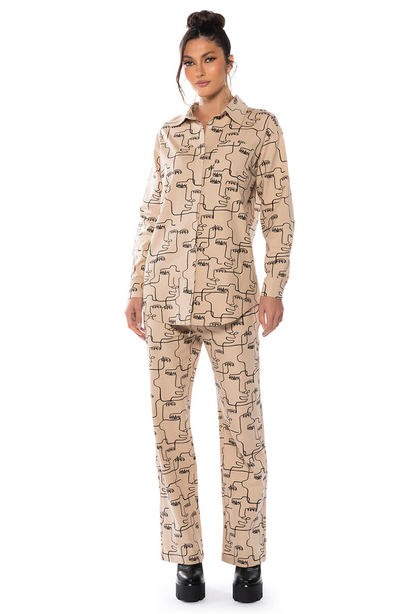 NEW SOCIETY DRAWSTRING PANTS
